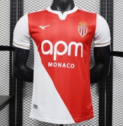 2526 Monaco Home player version soccer jersey